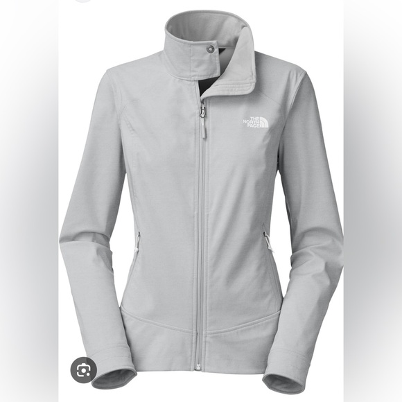 The North Face Jackets & Blazers - The North Face Gray Light Jacket with Stand-Up Collar woman’s size small